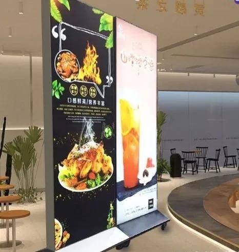 「開店選led燈箱字」開火鍋店裝飾怎樣選燈箱，網紅火鍋店鏤空燈箱大匯總5